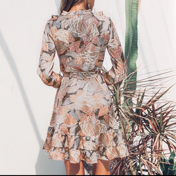 Ruffle Front Dress - Picture 3 of 8